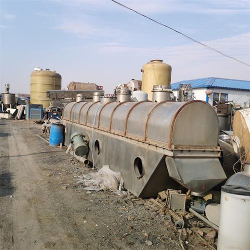 二手振動流化床干燥機 化工干燥設(shè)備 10米x3米